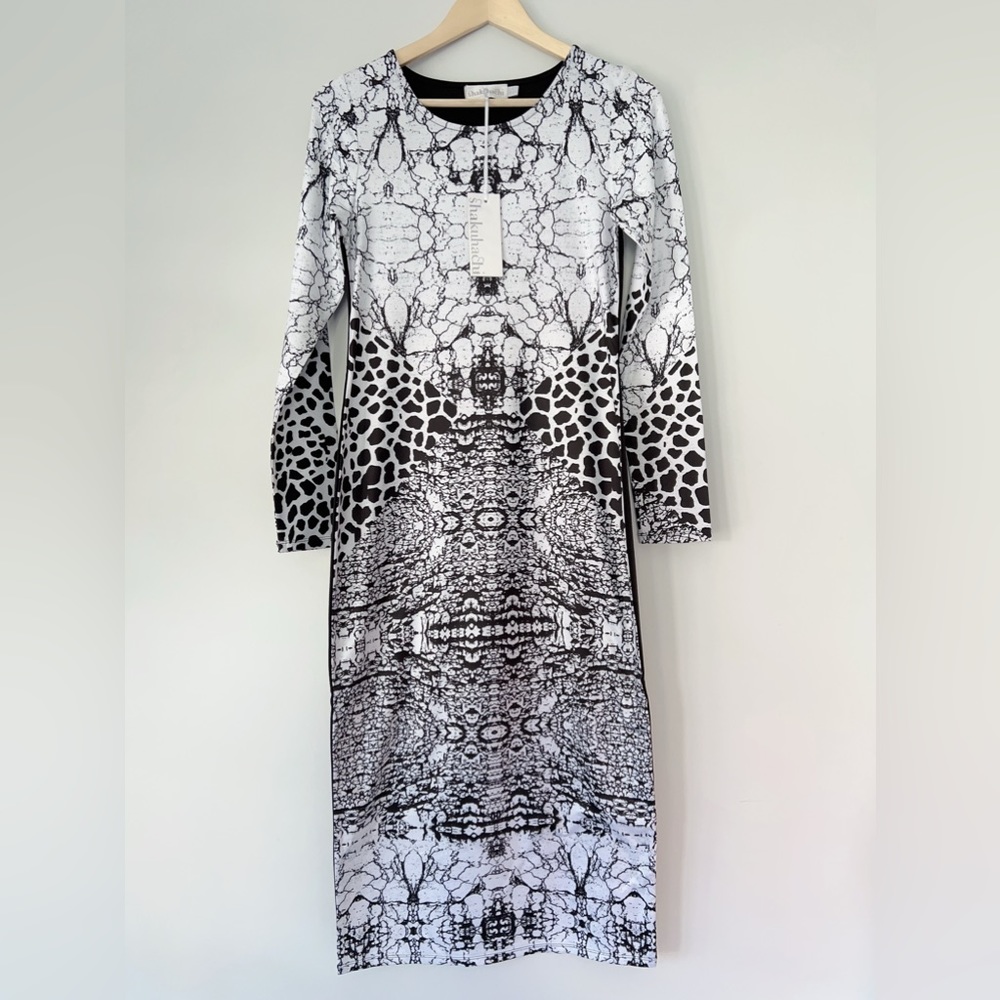 MARBLE MIDI DRESS (SEASON SALES❣️🎄) - Picture 2 of 6